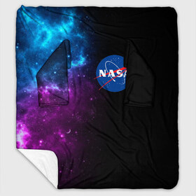 Плед с рукавами с принтом NASA (SPACE) 4 2 в Ухте, 100% полиэстер | Закругленные углы, все края обработаны. Ткань не мнется и не растягивается. Размер 170*145 | nasa | paint | space | звезды | космос | краска | наса | черная дыра