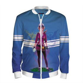 Мужской бомбер 3D Pokemon Go: в Ухте, 100% полиэстер | застегивается на молнию, по бокам два кармана без застежек, по низу бомбера и на воротнике - эластичная резинка | detective pikachu | pikachu | pokeball | pokemon | детектив пикачу | пикачу | покебол | покемон