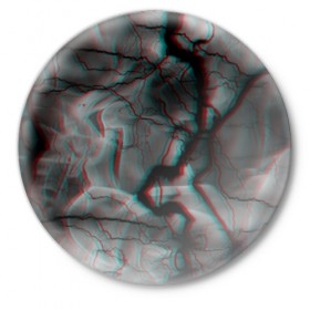 Значок МОЛНИИ GLITCH: в Ухте,  металл | круглая форма, металлическая застежка в виде булавки | battle | battle fire | battle thunder | fire | texture | thunder | битва | битва молний | гроза | молнии | огонь | текстура