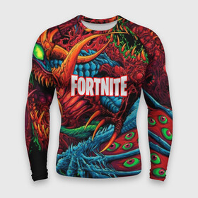 Мужской рашгард 3D с принтом FORTNITE HYPERBEAST в Ухте,  |  | battle royale | fortnite | fortnite battle royale | futuresynth | game | outrun | retrowave | synth | synthwave | игры | ретровейв | синтвейв | фортнайт