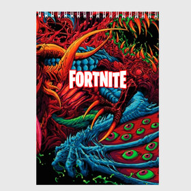 Скетчбук с принтом FORTNITE HYPERBEAST в Ухте, 100% бумага
 | 48 листов, плотность листов — 100 г/м2, плотность картонной обложки — 250 г/м2. Листы скреплены сверху удобной пружинной спиралью | battle royale | fortnite | fortnite battle royale | futuresynth | game | outrun | retrowave | synth | synthwave | игры | ретровейв | синтвейв | фортнайт