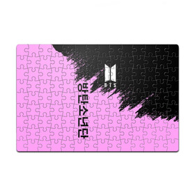 Пазл магнитный 126 элементов BTS: в Ухте, полимерный материал с магнитным слоем | 126 деталей, размер изделия —  180*270 мм | bangtan boys | bt21 | bts | bts army | bts stickers | j hope | jimin | jin | jungkook | k pop | rap monster | rapmon | suga | v | бтс | корея | стикеры bts