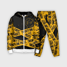 Детский костюм 3D с принтом TWENTY ONE PILOTS в Ухте,  |  | 21 pilots | 21p | music | rock | top | trench | twenty one pilots | группа | музыка | рок