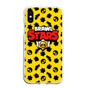 Чехол для iPhone XS Max матовый BRAWL STARS: в Ухте, Силикон | Область печати: задняя сторона чехла, без боковых панелей | android | brawl stars | games | mobile game | stars | игры | мобильные игры