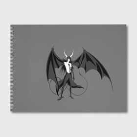 Альбом для рисования с принтом Ulquiorra Cifer в Ухте, 100% бумага
 | матовая бумага, плотность 200 мг. | 4 | arrancar | bleach | cifer | espada | four | hollow | schiffer | ulquiorra | арранкар | блич | пустой | улькиорра | четвертый | шифер | эспада