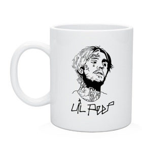 Кружка с принтом Lil Peep в Ухте, керамика | объем — 330 мл, диаметр — 80 мм. Принт наносится на бока кружки, можно сделать два разных изображения | crybaby | gustav elijah ahr | hellboy | lil peep | lilpeep | peep | rap | густав элайджа ар | лил пип | рэп | хип хоп | эмо рэп