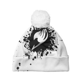 Шапка 3D c помпоном с принтом Хвост Феи в Ухте, 100% полиэстер | универсальный размер, печать по всей поверхности изделия | fairy tail | акнология | грей | демон | зереф | игнил | люси хартфилия | мавис вермилион | маг | маги | манга | нацу | нацу драгнил | сердце гримуара | тартарос | хвост феи | хэппи | эльза скарлет