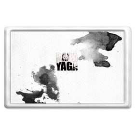 Магнит 45*70 с принтом Baba Yaga в Ухте, Пластик | Размер: 78*52 мм; Размер печати: 70*45 | Тематика изображения на принте: 2 | 3 | baba yaga | dog | john wick | keanu | puppy | reeves | баба яга | бабаяга | джон вик | джон уик | джонвик | джонуик | киану ривз | кино | собака | фильм