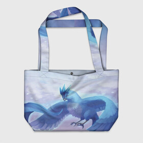 Пляжная сумка 3D Мистик: в Ухте, 100% полиэстер | застегивается на металлическую кнопку; внутренний карман застегивается на молнию. Стенки укреплены специальным мягким материалом, чтобы защитить содержимое от несильных ударов
 | detective pikachu | instinct | mystic | pikachu | pokeball | pokemon | pokemon go | valor | вейлор | детектив пикачу | инстинкт | мистик | пикачу | покебол | покемон | покемон гоу