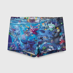 Детские купальные плавки 3D с принтом Water-Type Pokemon в Ухте, Полиэстер 85%, Спандекс 15% | Слитный крой, подклад по переду изделия, узкие бретели | Тематика изображения на принте: detective pikachu | instinct | mystic | pikachu | pokeball | pokemon | pokemon go | valor | вейлор | детектив пикачу | инстинкт | мистик | пикачу | покебол | покемон | покемон гоу
