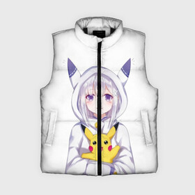 Женский жилет утепленный 3D My Pika: в Ухте,  |  | detective pikachu | instinct | mystic | pikachu | pokeball | pokemon | pokemon go | valor | вейлор | детектив пикачу | инстинкт | мистик | пикачу | покебол | покемон | покемон го