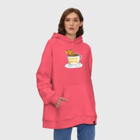 Худи SuperOversize хлопок с принтом Еще одна кружка кофе в Ухте, 70% хлопок, 30% полиэстер, мягкий начес внутри | карман-кенгуру, эластичная резинка на манжетах и по нижней кромке, двухслойный капюшон
 | detective pikachu | instinct | mystic | pikachu | pokeball | pokemon | pokemon go | valor | вейлор | детектив пикачу | инстинкт | мистик | пикачу | покебол | покемон | покемон го