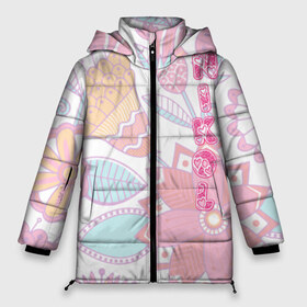 Женская зимняя куртка 3D с принтом Nikol Flowers в Ухте, верх — 100% полиэстер; подкладка — 100% полиэстер; утеплитель — 100% полиэстер | длина ниже бедра, силуэт Оверсайз. Есть воротник-стойка, отстегивающийся капюшон и ветрозащитная планка. 

Боковые карманы с листочкой на кнопках и внутренний карман на молнии | nikol | nikolalisa