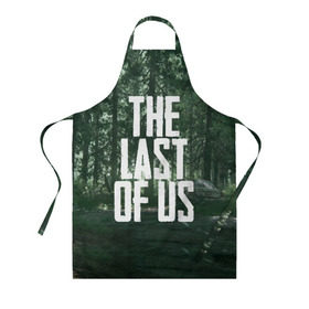 Фартук 3D с принтом THE LAST OF US в Ухте, 100% полиэстер | общий размер — 65 х 85 см, ширина нагрудника — 26 см, горловина — 53 см, длина завязок — 54 см, общий обхват в поясе — 173 см. Принт на завязках и на горловине наносится с двух сторон, на основной части фартука — только с внешней стороны | gamer | player | stels | the last of us | the last of us part 2 | бегун | джоэл | каннибалы | охотники | сталкер | топляк | цикады | щелкун | элли