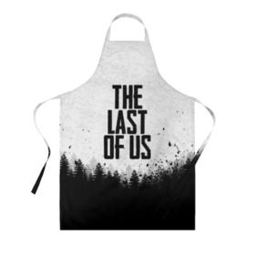 Фартук 3D с принтом THE LAST OF US в Ухте, 100% полиэстер | общий размер — 65 х 85 см, ширина нагрудника — 26 см, горловина — 53 см, длина завязок — 54 см, общий обхват в поясе — 173 см. Принт на завязках и на горловине наносится с двух сторон, на основной части фартука — только с внешней стороны | gamer | player | stels | the last of us | the last of us part 2 | бегун | джоэл | каннибалы | охотники | сталкер | топляк | цикады | щелкун | элли