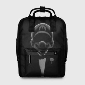 Женский рюкзак 3D с принтом Mario в Ухте, 100% полиэстер | лямки с регулируемой длиной, сверху ручки, чтобы рюкзак нести как сумку. Основное отделение закрывается на молнию, как и внешний карман. Внутри два дополнительных кармана, один из которых закрывается на молнию. По бокам два дополнительных кармашка, куда поместится маленькая бутылочка
 | mario | nintendo | видеоигра | денди | детская игра | игра | марио | нинтендо | прыгун