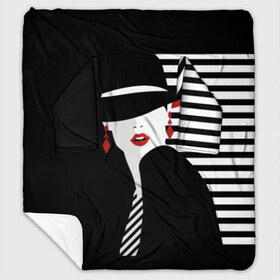 Плед с рукавами с принтом Fashion в Ухте, 100% полиэстер | Закругленные углы, все края обработаны. Ткань не мнется и не растягивается. Размер 170*145 | abstraction | black | clothes | ear | face | fashion | girl | gray | hat | makeup | motto | red | slogan | stripes | style | tie | white | woman | young | абстракция | белый | галстук | девиз | девушка | женщина | красный | лицо | макияж | мода | молодая 