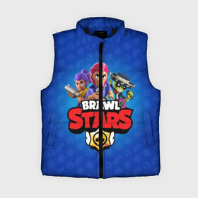 Женский жилет утепленный 3D с принтом BRAWL STARS в Ухте,  |  | brawl | bull | colt | crow | el primo | game | games | leon | moba | online | penny | poco | shelly | spike | star | stars | wanted | брав | бравл | браво | звезда | звезды | игра | игры | лого | моба | онлайн | старс