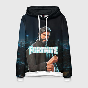 Мужская толстовка 3D с принтом Fortnite The Reaper в Ухте, 100% полиэстер | двухслойный капюшон со шнурком для регулировки, мягкие манжеты на рукавах и по низу толстовки, спереди карман-кенгуру с мягким внутренним слоем. | 2019 | armor | armour | cybersport | esport | fortnite | game | john wick | llama | logo | броня | джон уик | игра | киберспорт | лама | симулятор строительства | строительство | фортнайт | черный