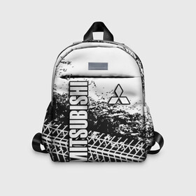 Детский рюкзак 3D с принтом Mitsubishi в Ухте, 100% полиэстер | лямки с регулируемой длиной, сверху петелька, чтобы рюкзак можно было повесить на вешалку. Основное отделение закрывается на молнию, как и внешний карман. Внутри дополнительный карман. По бокам два дополнительных кармашка | Тематика изображения на принте: mitsubishi | авто | автомобиль | лого | логотип | митсубиси | митсубиши | текстура