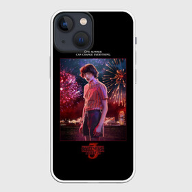 Чехол для iPhone 13 mini с принтом Mike Stranger Things 3 в Ухте,  |  | 11 | 3 | dustin | eleven | lucas | mike | netflix | stranger | things | дастин | дела | крайне | лукас | майк | нетфликс | новый | оди | одиннадцать | очень | сезон | события | странные