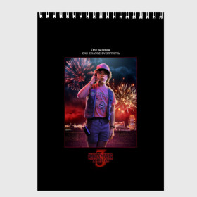 Скетчбук с принтом Dustin Stranger Things 3 в Ухте, 100% бумага
 | 48 листов, плотность листов — 100 г/м2, плотность картонной обложки — 250 г/м2. Листы скреплены сверху удобной пружинной спиралью | 11 | 3 | dustin | eleven | lucas | mike | netflix | stranger | things | дастин | дела | крайне | лукас | майк | нетфликс | новый | оди | одиннадцать | очень | сезон | события | странные