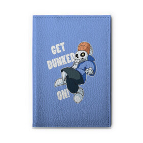Обложка для автодокументов с принтом GET DUNKED в Ухте, натуральная кожа |  размер 19,9*13 см; внутри 4 больших “конверта” для документов и один маленький отдел — туда идеально встанут права | alphys | animation | asriel | comic dub | comic dubs | deltarune | gaming | toriel | undertale | андертеил | история | подземная | фриск | чай тв | чара