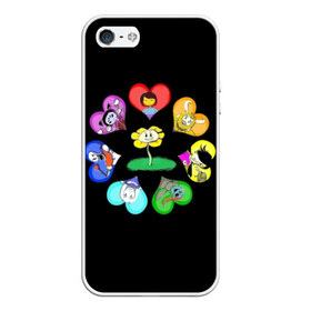 Чехол для iPhone 5/5S матовый Undertale: в Ухте, Силикон | Область печати: задняя сторона чехла, без боковых панелей | animation | chara | comic | dub | flowey | frisk | megalovania | papyrus | sans | undertale comic dub | андертейл | папирус | подземная | санс | сказка