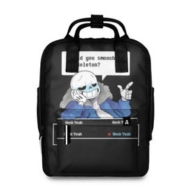 Женский рюкзак 3D Undertale: в Ухте, 100% полиэстер | лямки с регулируемой длиной, сверху ручки, чтобы рюкзак нести как сумку. Основное отделение закрывается на молнию, как и внешний карман. Внутри два дополнительных кармана, один из которых закрывается на молнию. По бокам два дополнительных кармашка, куда поместится маленькая бутылочка
 | animation | chara | comic | dub | flowey | frisk | megalovania | papyrus | sans | undertale comic dub | андертейл | папирус | подземная | санс | сказка