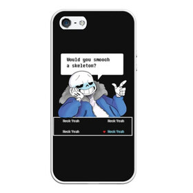 Чехол для iPhone 5/5S матовый Undertale: в Ухте, Силикон | Область печати: задняя сторона чехла, без боковых панелей | animation | chara | comic | dub | flowey | frisk | megalovania | papyrus | sans | undertale comic dub | андертейл | папирус | подземная | санс | сказка