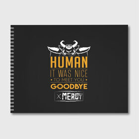 Альбом для рисования с принтом Undertale в Ухте, 100% бумага
 | матовая бумага, плотность 200 мг. | alphys | animation | asriel | comic dub | comic dubs | deltarune | gaming | toriel | undertale | андертеил | история | подземная | фриск | чай тв | чара