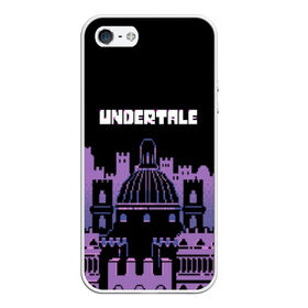 Чехол для iPhone 5/5S матовый UNDERTALE: в Ухте, Силикон | Область печати: задняя сторона чехла, без боковых панелей | game | undertale | азриэль дримурр | альфис | андайн | андертейл | асгор дримурр | добро | дьявол | зло | игра | игры | кости | меттатон | папирус | санс | стрела | ториэль | трезубец | фриск | чара | черный