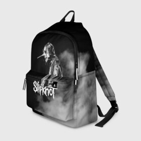 Рюкзак 3D с принтом Slipknot в Ухте, 100% полиэстер | лямки с регулируемой длиной, сверху петелька, чтобы рюкзак можно было повесить на вешалку. Основное отделение закрывается на молнию, как и внешний карман. Внутри два дополнительных кармана, один из которых закрывается на молнию. По бокам два дополнительных кармашка | slipknot | джей вайнберг | кори тейлор | крис фен | крэйг джонс | метал | мик томсон | музыка | петля | рок | сид уилсон | скользящий узел | слайпкнот | слипкнот | слипнот | удавка