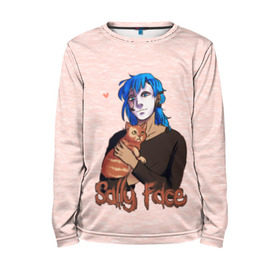 Детский лонгслив 3D с принтом Салли и Гизмо в Ухте, 100% полиэстер | длинные рукава, круглый вырез горловины, полуприлегающий силуэт
 | 