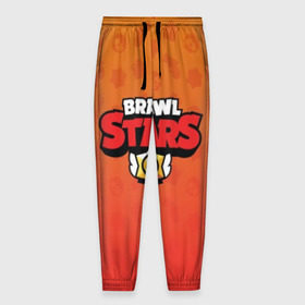 Мужские брюки 3D с принтом Brawl Stars. в Ухте, 100% полиэстер | манжеты по низу, эластичный пояс регулируется шнурком, по бокам два кармана без застежек, внутренняя часть кармана из мелкой сетки | Тематика изображения на принте: 3d | brawl stars | moba | pattern | red | абстракция | бравл старс | геометрия | жанр | игра | красный | лого | логотип | надпись | паттерн | текстура