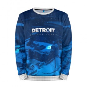 Мужской свитшот 3D с принтом DETROIT:BECOME HUMAN в Ухте, 100% полиэстер с мягким внутренним слоем | круглый вырез горловины, мягкая резинка на манжетах и поясе, свободная посадка по фигуре | action | ai | android | connor | dbhpk19 | detroit become human | game | rk 800 | rk 900 | андроиды | детектив | игра | игры | интерактивное кино | кара | коннор | логотип | маркус | роботы | фирменный стиль | экшн