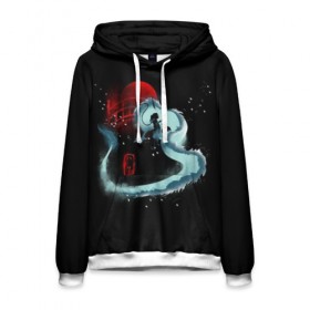 Мужская толстовка 3D Унесенные Призраками: в Ухте, 100% полиэстер | двухслойный капюшон со шнурком для регулировки, мягкие манжеты на рукавах и по низу толстовки, спереди карман-кенгуру с мягким внутренним слоем. | anime | blitz | no kamikakushi | sen to chihiro | spirited away | wot | аниме | зормания | кино | мультфильм | тихиро | унесенные призраками | фентези | хаяо миядзаки