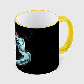 Кружка Унесенные Призраками: в Ухте, керамика | ёмкость 330 мл | anime | blitz | no kamikakushi | sen to chihiro | spirited away | wot | аниме | зормания | кино | мультфильм | тихиро | унесенные призраками | фентези | хаяо миядзаки