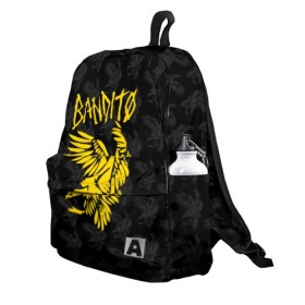 Рюкзак 3D с принтом TOP - BANDITO в Ухте, 100% полиэстер | лямки с регулируемой длиной, сверху петелька, чтобы рюкзак можно было повесить на вешалку. Основное отделение закрывается на молнию, как и внешний карман. Внутри два дополнительных кармана, один из которых закрывается на молнию. По бокам два дополнительных кармашка | 21 pilots | 21p | bandito | blurryface | chlorine | joshua | music | ned | rock | top | trench | twenty one pilots | tyler | бандито | группа | музыка | нэд | рок | тренч