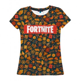 Женская футболка 3D с принтом FORTNITE AFRICA в Ухте, 100% полиэфир ( синтетическое хлопкоподобное полотно) | прямой крой, круглый вырез горловины, длина до линии бедер | 