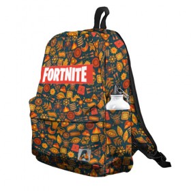 Рюкзак 3D с принтом FORTNITE AFRICA в Ухте, 100% полиэстер | лямки с регулируемой длиной, сверху петелька, чтобы рюкзак можно было повесить на вешалку. Основное отделение закрывается на молнию, как и внешний карман. Внутри два дополнительных кармана, один из которых закрывается на молнию. По бокам два дополнительных кармашка | 