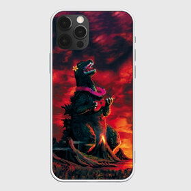 Чехол для iPhone 12 Pro Max с принтом Укулеле в Ухте, Силикон |  | godzilla | king of the monsters | годзила | годзилла 2 | король монстров