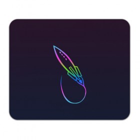 Коврик для мышки прямоугольный Major Tom: в Ухте, натуральный каучук | размер 230 х 185 мм; запечатка лицевой стороны | david bowie | major tom | rocket | space | боуи | космос | майор том | ракета