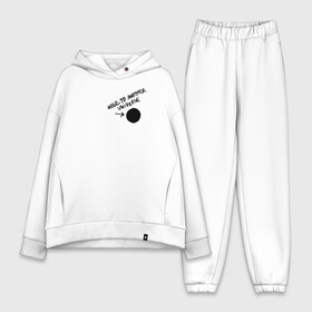 Женский костюм хлопок Oversize с принтом Hole To Another Universe в Ухте,  |  | chloe хлоя прайс | hole to another universe | life is strange | life is strange timeline | max | strange | timeline | макс кофилд