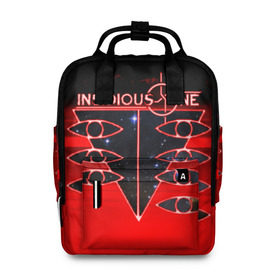 Женский рюкзак 3D с принтом Красный океан в Ухте, 100% полиэстер | лямки с регулируемой длиной, сверху ручки, чтобы рюкзак нести как сумку. Основное отделение закрывается на молнию, как и внешний карман. Внутри два дополнительных кармана, один из которых закрывается на молнию. По бокам два дополнительных кармашка, куда поместится маленькая бутылочка
 | evangelion | insidious one | metal | nge | евангелион