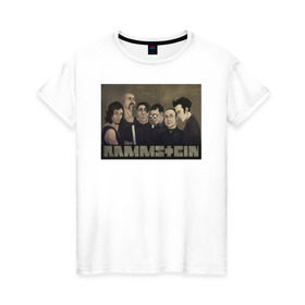 Женская футболка хлопок с принтом Rammstein в Ухте, 100% хлопок | прямой крой, круглый вырез горловины, длина до линии бедер, слегка спущенное плечо | deutschland | duhastviel.mutter | hevy metal | meinteil | music | rammstein | rammsteinfan | ramshtain | rock | германия | метал | музыка | немцы | рамштаин | рамштайн | рамштейн | рок