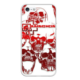 Чехол для iPhone 5/5S матовый с принтом Rammstein в Ухте, Силикон | Область печати: задняя сторона чехла, без боковых панелей | du hast | heavy | herzeleid | metal | mutter | rammstein | reise | rosenrot | sehnsucht | till lindemann | группа | метал | рамштайн | рок | тилль линдеманн | хард