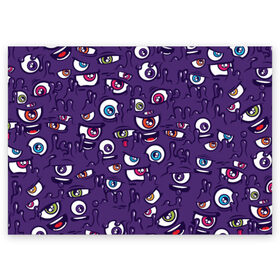 Поздравительная открытка с принтом Рой Глаз в Ухте, 100% бумага | плотность бумаги 280 г/м2, матовая, на обратной стороне линовка и место для марки
 | брызги | глаза | прикол | прикольно | прикольныя картинки | смешно