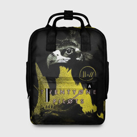 Женский рюкзак 3D с принтом TWENTY ONE PILOTS в Ухте, 100% полиэстер | лямки с регулируемой длиной, сверху ручки, чтобы рюкзак нести как сумку. Основное отделение закрывается на молнию, как и внешний карман. Внутри два дополнительных кармана, один из которых закрывается на молнию. По бокам два дополнительных кармашка, куда поместится маленькая бутылочка
 | regional at best | twenty one pilots | американский дуэт | музыка | песни | рок | твенти | твенти ван пайлотс | твенти ван пилот | твенти ван пилотс