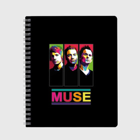 Тетрадь с принтом Muse в Ухте, 100% бумага | 48 листов, плотность листов — 60 г/м2, плотность картонной обложки — 250 г/м2. Листы скреплены сбоку удобной пружинной спиралью. Уголки страниц и обложки скругленные. Цвет линий — светло-серый
 | alternative | british | men | muse | music | progressive | rock | rock band | space rock | symphonic | three | trio | uk | альтернативный | британская | великобритания | до | крис уолстенхолм | мужчины | муза | музыка | мэттью беллами